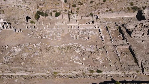 Acropolis Ancient City In Turkey Stock-Footage 333318934