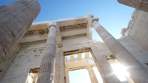 Acropolis Athens Architecture Stock Footage 92818359