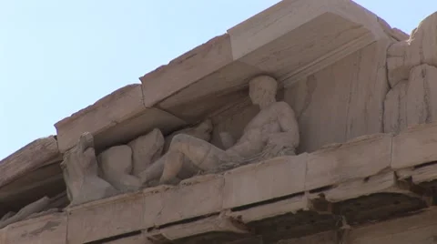 Acropolis in Athens Vídeo Stock 7133782