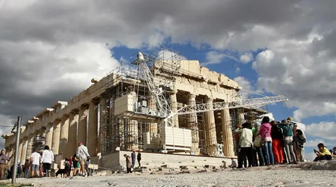 Acropolis of Athens 動画素材 36290334