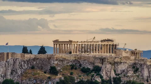 Acropolis Athens Stock Footage 52189070