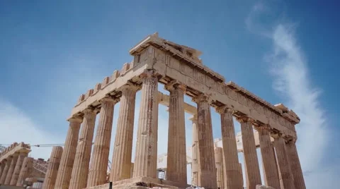 The acropolis in Athens. Stock Footage 57687244