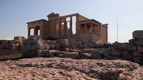 Acropolis of Athens Stock Footage 256682179