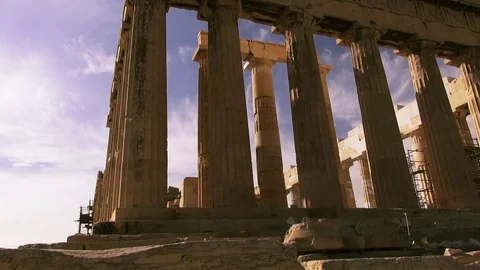Acropolis in Athens, Greece Video stock 73097062