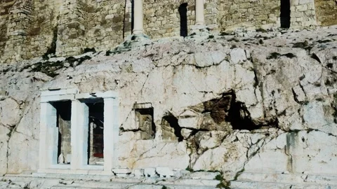 The Acropolis of Athens in Greece Video stock 129877250