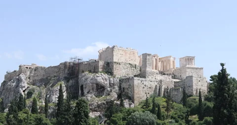 Acropolis, Athens, Greece Stock Footage 137220046