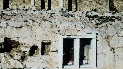 The Acropolis of Athens in Greece Stock Footage 139392137