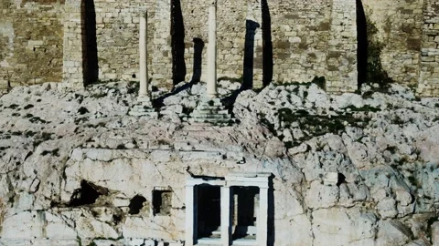 The Acropolis of Athens in Greece Vídeos de archivo 141414920