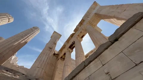 The Acropolis, Athens, Greece Stock Footage 201380594