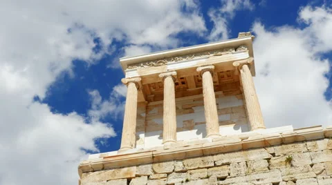 Acropolis, Athens, Greece, Timelapse, 4k Stock Footage 58248203