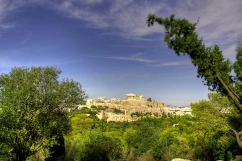 Acropolis of Athens Stock Photos