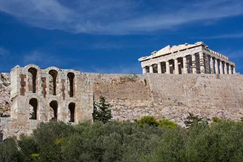 Acropolis, athens Stock Photos