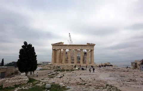 Acropolis in Athens Stock Photos