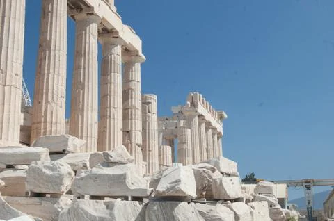 Acropolis of Athens Stock Photos