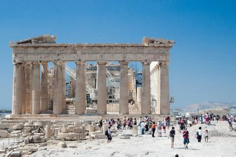 Acropolis of Athens Foto stock