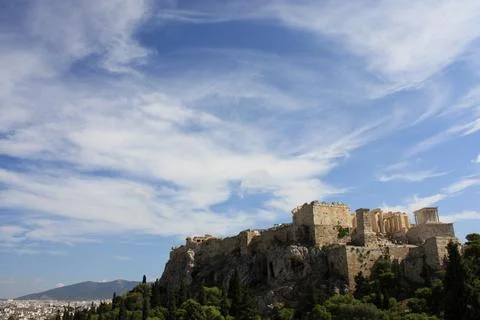 Acropolis of Athens Foto stock
