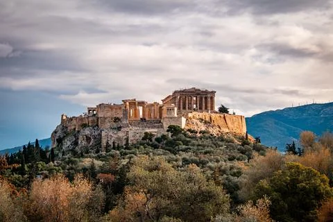 The Acropolis of Athens 스톡 사진