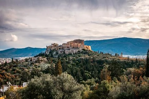 The Acropolis of Athens 스톡 사진