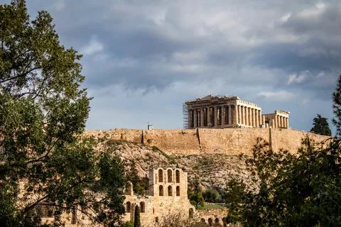The Acropolis of Athens Foto stock