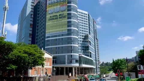 Acropolis building Sandton Stock Footage 170140051