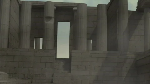 Acropolis Entry Stock Footage 669591