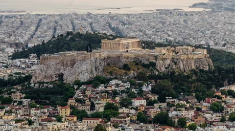Acropolis Stock Footage 52113249