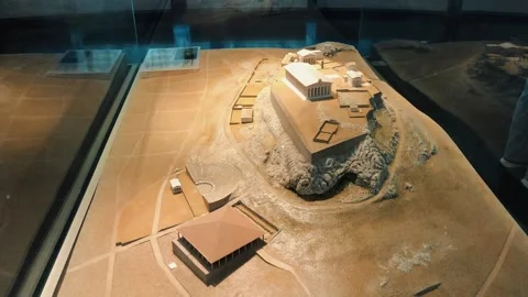 Acropolis Model Stock Footage 344175276