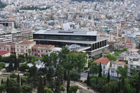 Acropolis museum Foto stock