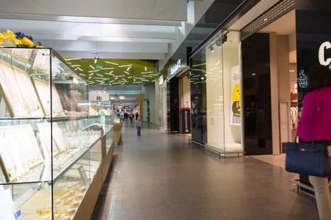 The acropolis store in KLAIPEDA Stock Photos