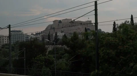 Acropolois time lapse Stock Footage 39562521