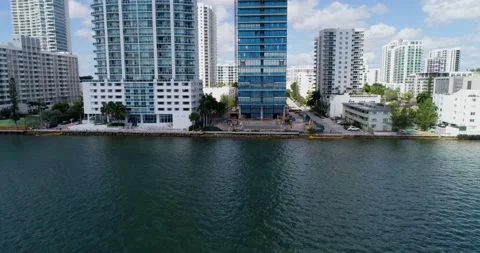Across the Bay from Edgewater Stock Footage 149638678