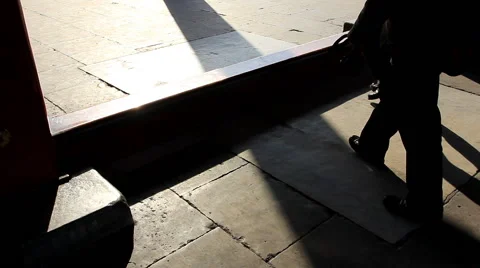 Across the gate in temple of heaven Video stock 40587118