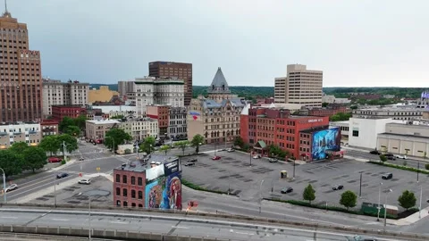 Across the Highway - Syracuse, NY Stock Footage 336469715