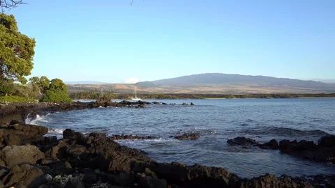 Across the Island Bay Stock Footage 92148640
