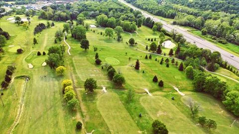 Across the Observable II - Pine Grove Country Club - Syracuse, NY Foto stock