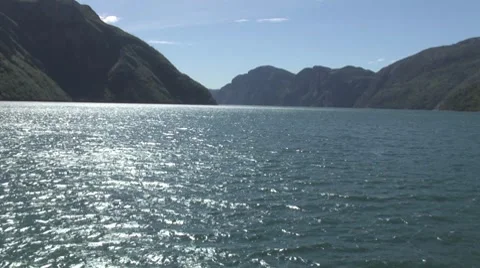 Across the water 2 Stock Footage 7901218