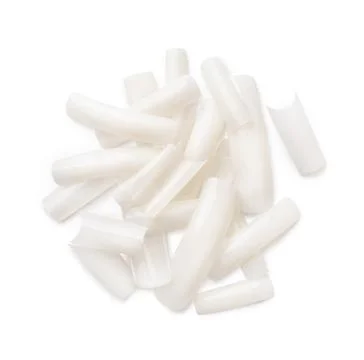 Acrylic artificial nails Stock Photos