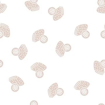Acrylic fabric glyph seamless pattern 스톡 일러스트
