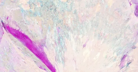 Acrylic Fluid Painting. Looped Background Stock Footage 123771196