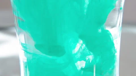 Acrylic ink in water. Stock Footage 195964232