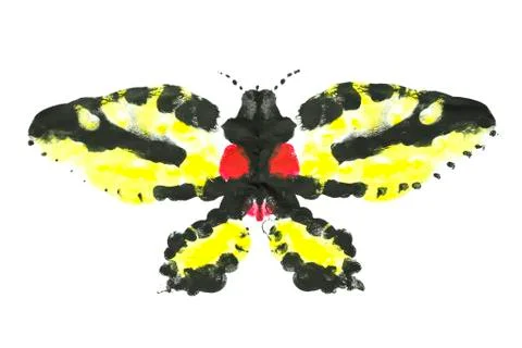 Acrylic insect Stock Illustration