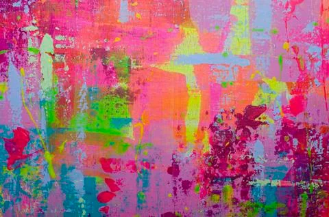 Acrylic painted background Stock Photos