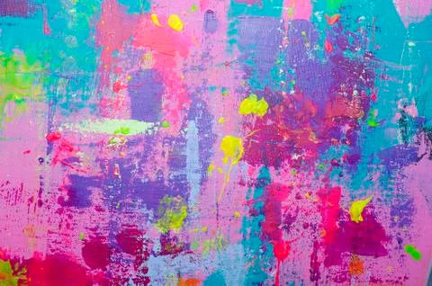 Acrylic painted background Stock Photos
