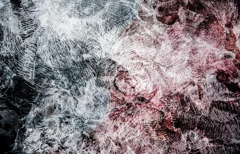 Acrylic Seamless Pattern with Fur Effect. Acrylic Background. Hand Painted Stockillustratie