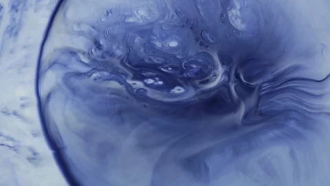 Acrylic texture with blue marbling background 스톡 동영상 85901863