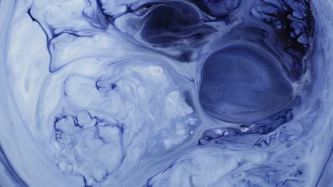 Acrylic texture with blue marbling background Stock Footage 85952803