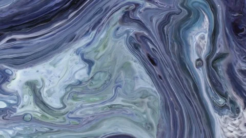 Acrylic texture with blue marbling background Stock-Footage 92917663