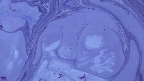 Acrylic texture with blue marbling background Stock-Footage 111395654