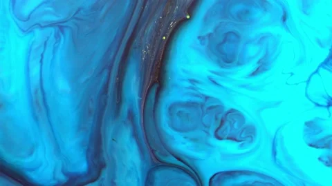 Acrylic texture with blue marbling background Stock Footage 137759066