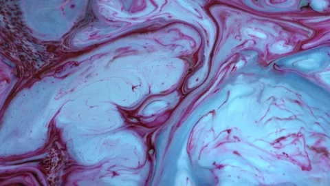 Acrylic texture with blue marbling background Stock Footage 137908992